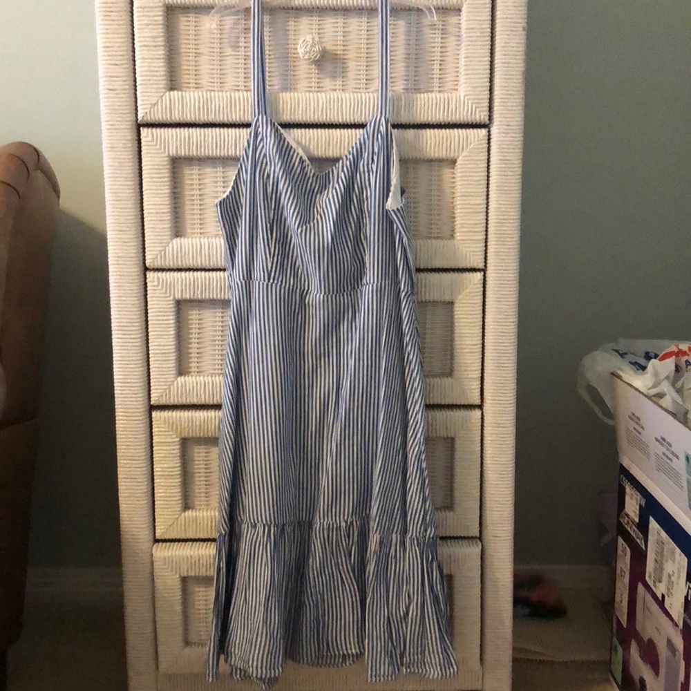Striped cami dress